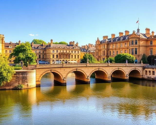 Bath Pulteney Bridge over River Avon - UNESCO World Heritage day trip