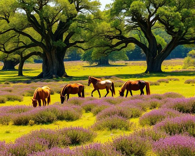 New Forest wild ponies in Hampshire - nature day trip