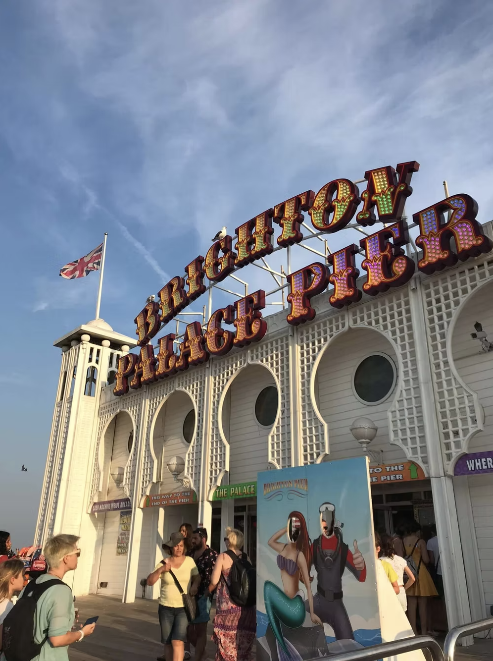 Study English Brighton beach and pier - Loxdale English Centre location