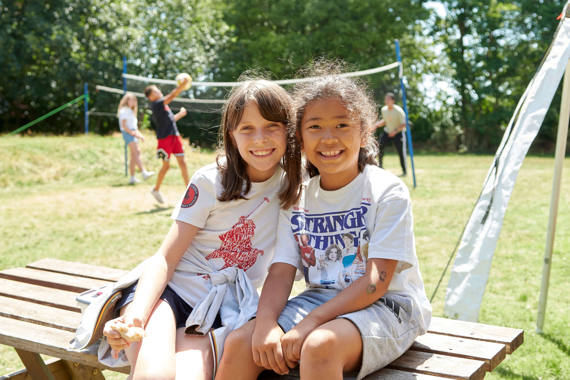 English summer camp children UK - happy children aged 8-12 at Loxdale Brighton