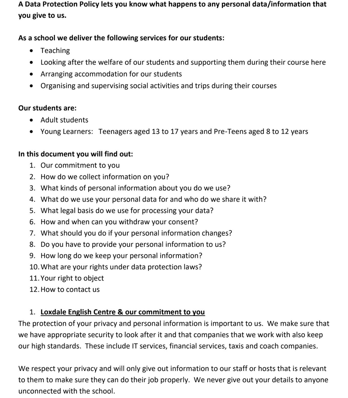 Data protection 1