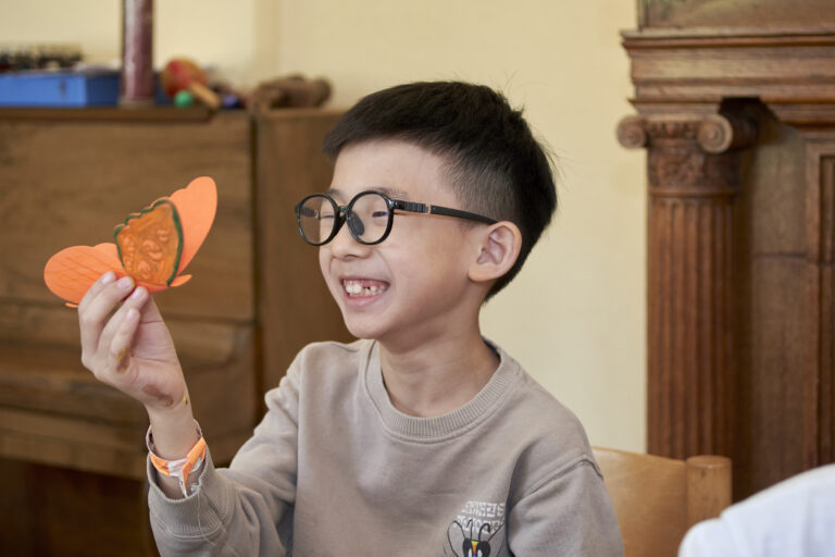 Young happy learner on a loxdale course